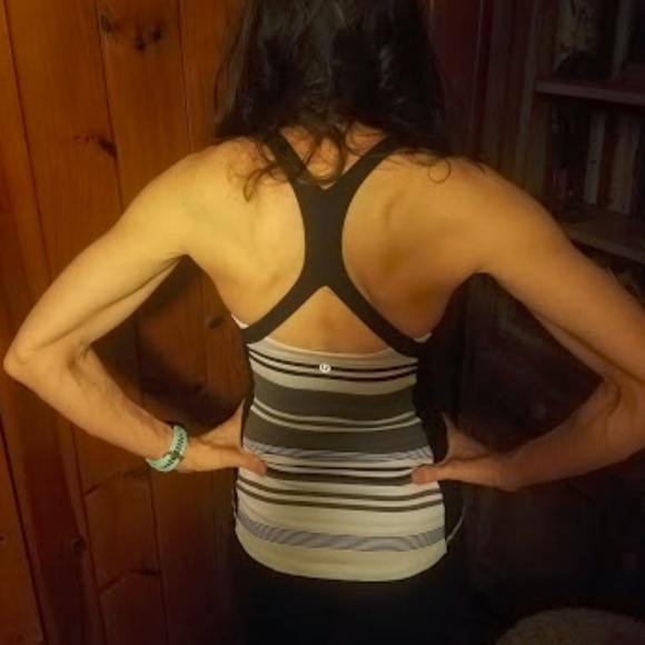 Lululemon Striped Workout Tank - Picture 2 of 4